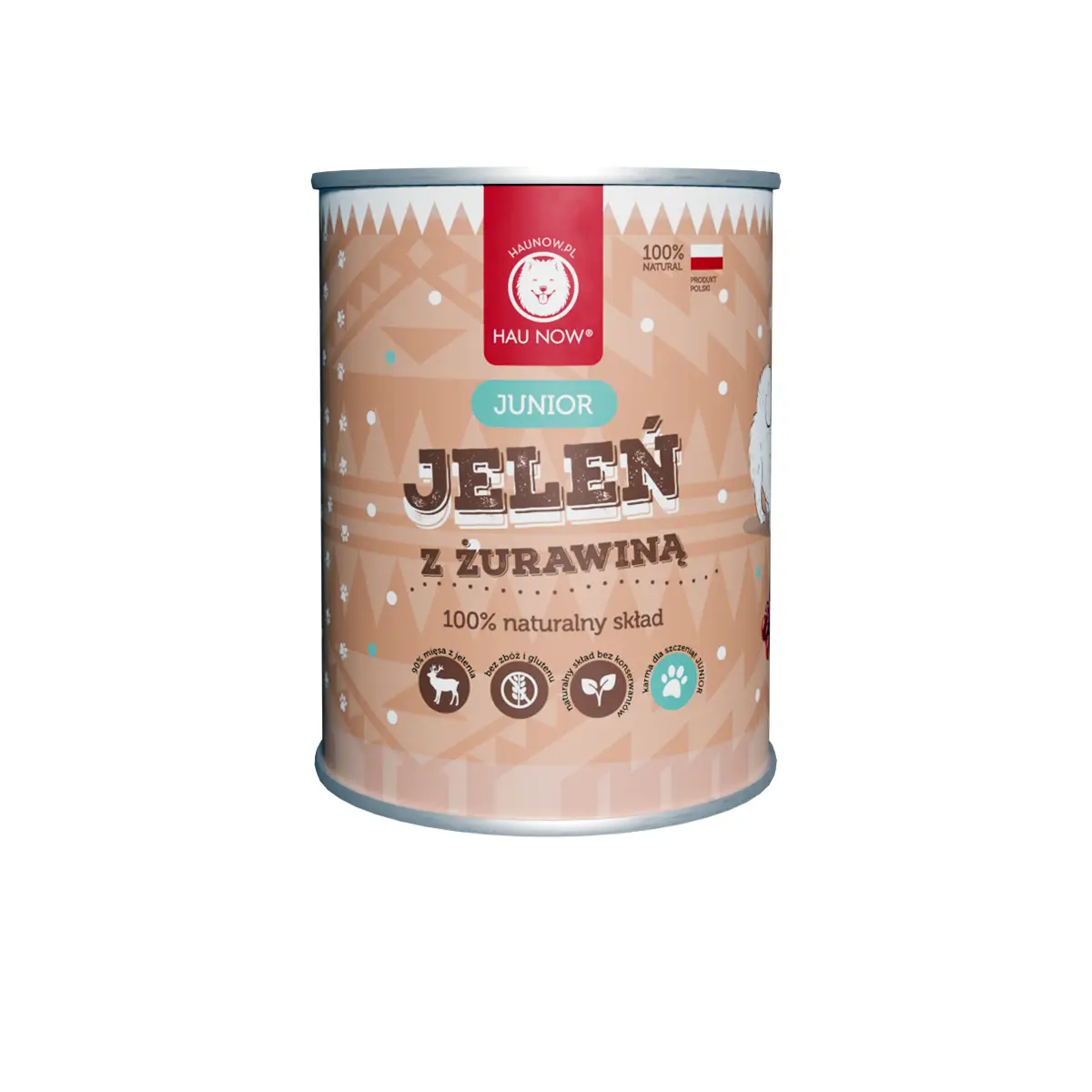 Jeleń z żurawiną