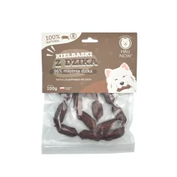 Hau Now – Kiełbaski z dzika dla psa 100g