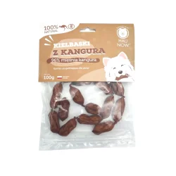 Hau Now – Kiełbaski z kangura dla psa 100g
