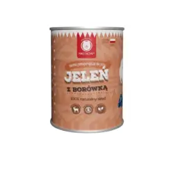 Hau Now Mokra karma monobiałkowa jeleń z borówką 400g